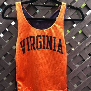 UNIVERSITY OF VIRGINIA reversible lacrosse pinnie